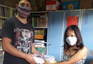 Professores garantem ensino aos alunos de escola quilombola durante a pandemia