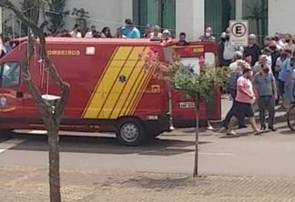 Tiroteio na porta de banco deixa ladrão ferido em Santa Terezinha de Itaipu