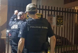 Polícia Civil deflagra operação contra suspeitos de envolvimento em roubo avaliado em R$ 1,2 milhões no Paraná