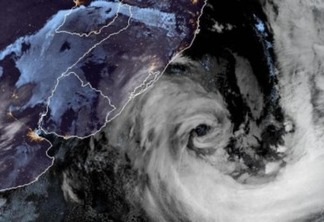 Ciclone subtropical pode trazer chuva e ventos fortes ao Paraná