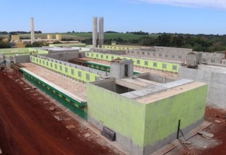 Obra da cadeia pública de Foz do Iguaçu está 75% concluída