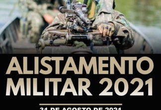 Alistamento Militar é prorrogado até 31 de agosto