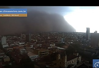 Tempestade de areia atinge cidades de São Paulo