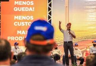 Paraná Trifásico - O anúncio do cumprimento da meta por parte da Copel foi feito pelo governador Carlos Massa Ratinho Junior na sede da LAR Cooperativa Agroindustrial, nesta sexta-feira (10), em Medianeira, na Região Oeste. - Medianeira, 10/12/2021