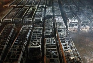Perícia conclui que incêndio que destruiu mais de 50 ônibus do transporte coletivo de Londrina foi causado por ação humana