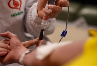 Hemepar, doação de sangueFoto Gilson Abreu
