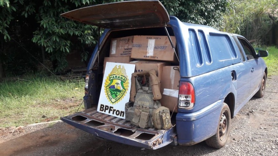 Veículo com contrabando é apreendido na região de Pato Bragado