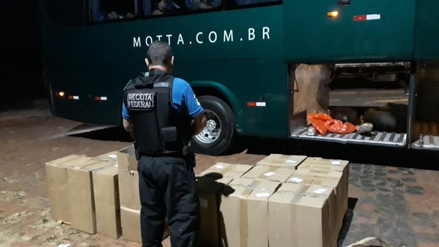 Cerca de um milhão de reais em mercadorias é retido na Operação Muralha em Mato Grosso do Sul