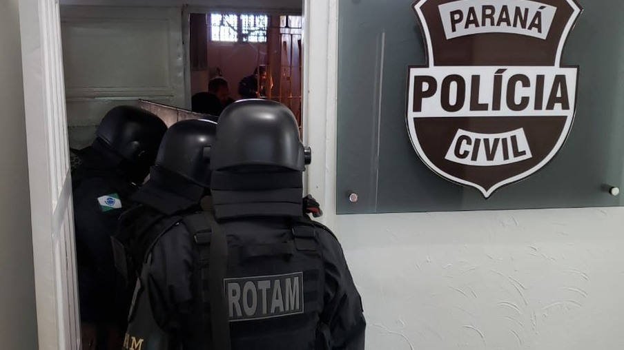 Agentes apreendem celulares, carregadores e facas artesanais na Cadeia Pública de Guaraniaçu