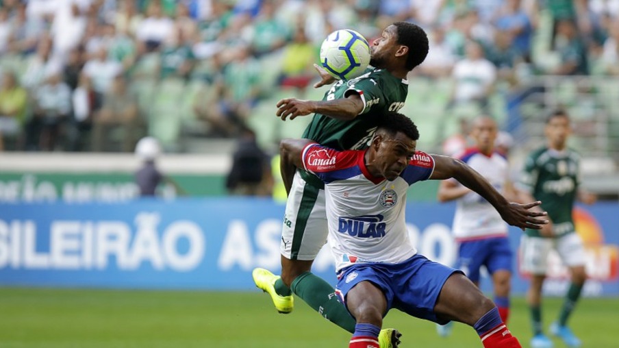 No Allianz Parque, Palmeiras e Bahia empatam em 2 a 2