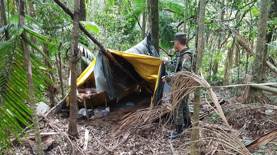 Operação destrói acampamentos de caça no Parque Nacional do Iguaçu