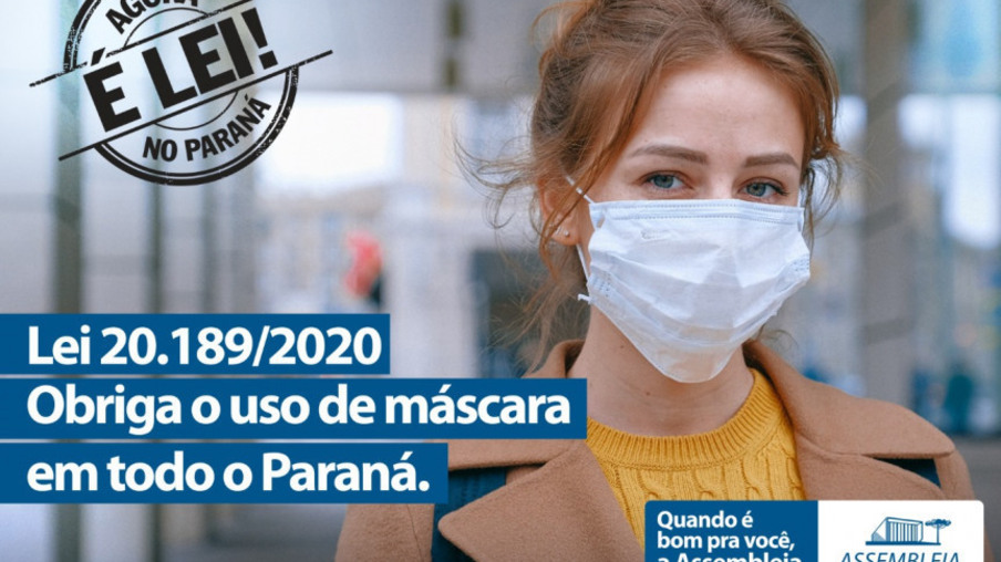 Uso obrigatório de máscaras no Paraná está em vigor há 10 dias