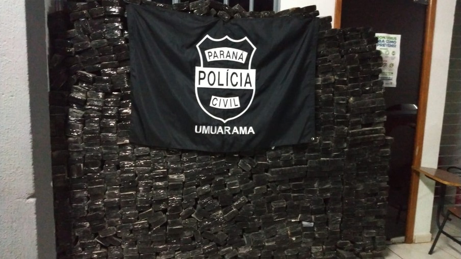 Polícia Civil apreende 880 kg de maconha em Icaraíma