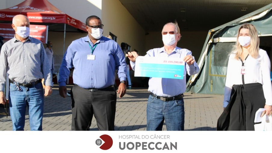 Uopeccan recebe doação de R$ 500 mil para combate da covid-19