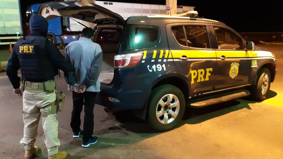 PRF recaptura fugitivo da justiça em Guaíra