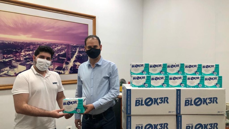 Prefeitura de Foz recebe doação de cinco mil máscaras