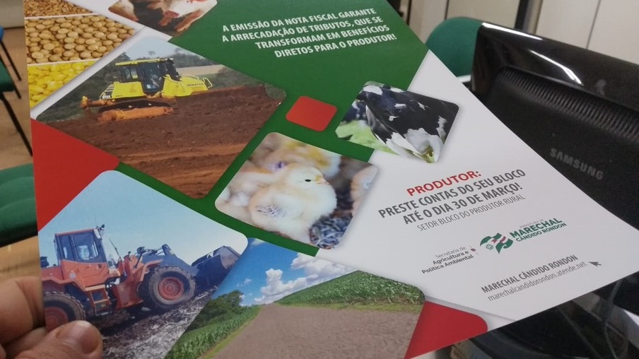 Agricultores de Marechal Rondon são orientados a atualizar o bloco de produtor rural