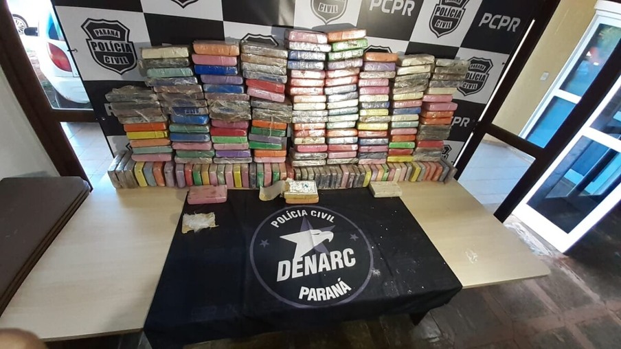 Denarc realiza apreensão milionária de cocaína na BR-277 em Cascavel