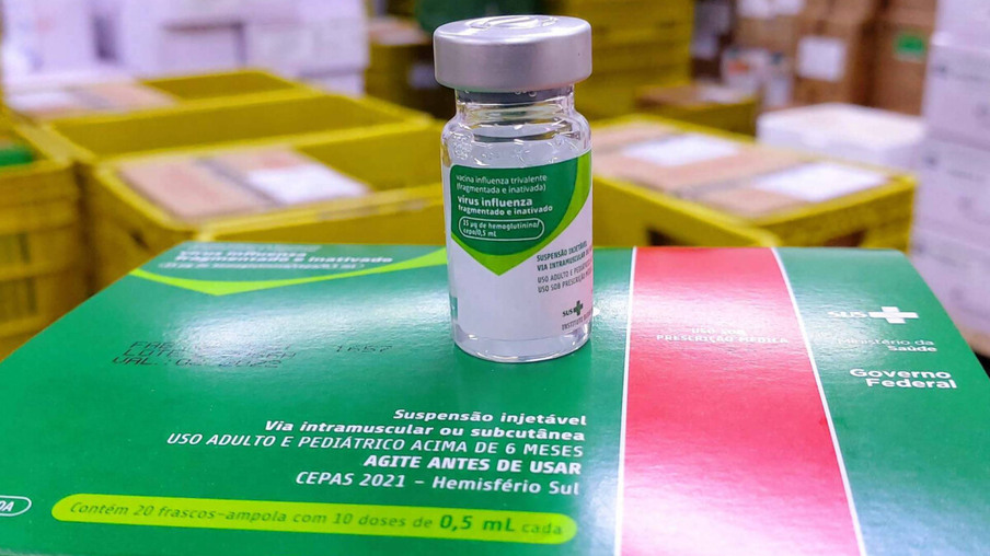 Saúde distribui mais 423 mil vacinas contra a Influenza