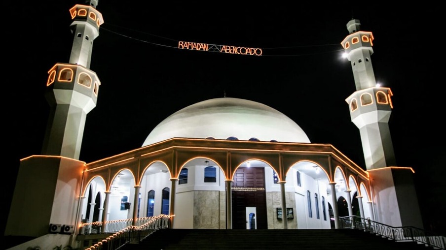 Mesquita será iluminada em solidariedade ao povo palestino