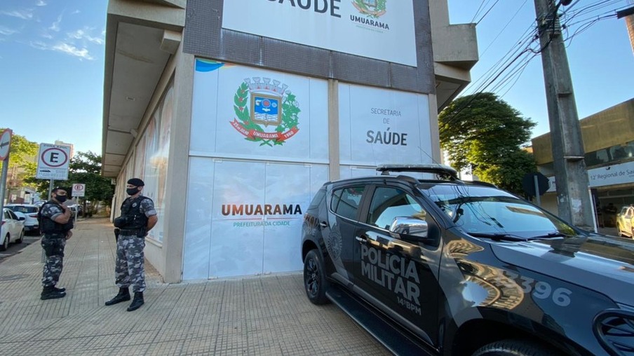 Sete pessoas são presas em operação que apura desvio de verbas do Fundo Municipal de Saúde, em Umuarama