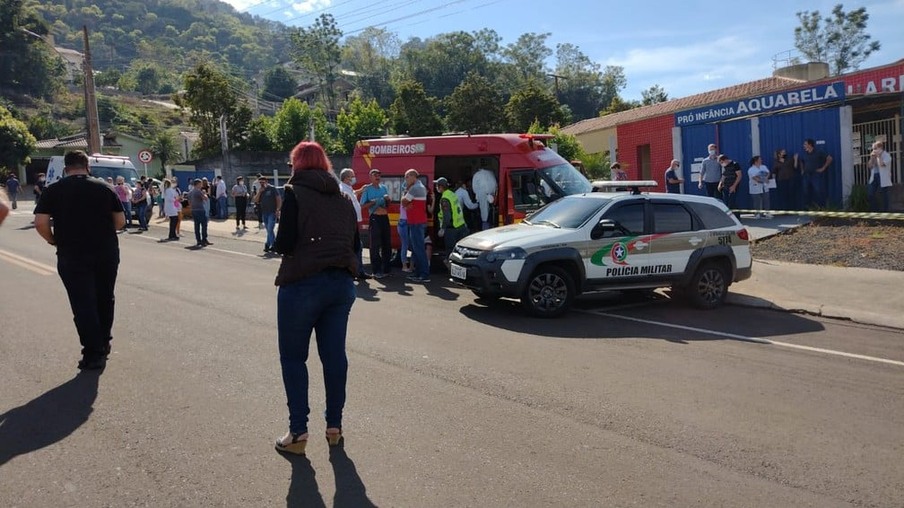 AO VIVO: Acompanhe a entrevista da Polícia sobre a chacina em Santa Catarina