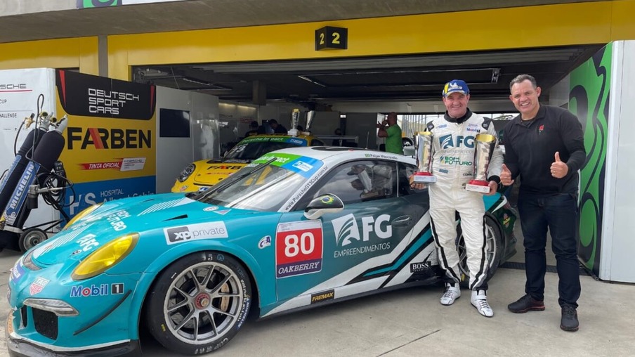 Raijan Mascarello estreia e já é líder na Porsche GT Cup
