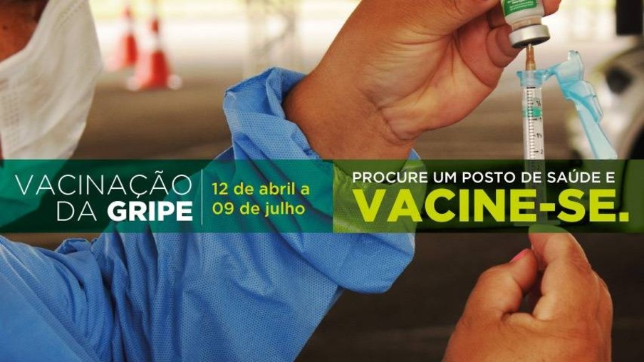 Paraná atinge apenas 33,4% do grupo prioritário na imunização da gripe; veja índices regionais