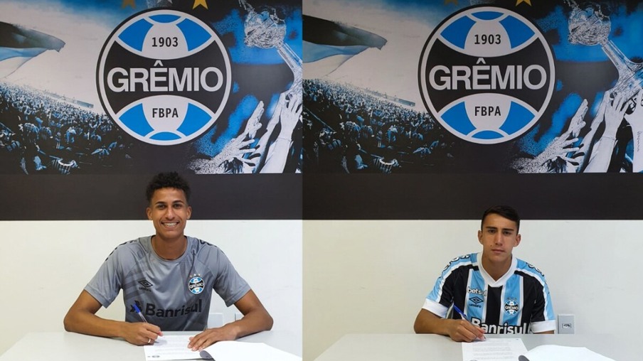 Meninos da base do Cascavel assinam com Grêmio por empréstimo até o fim de 2021