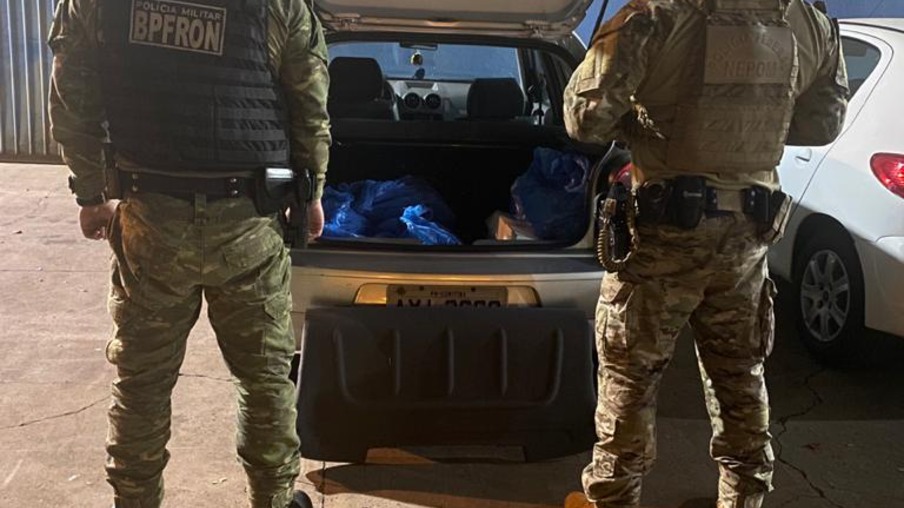 Policiais apreendem mercadorias contrabandeadas em São Miguel do Iguaçu/PR