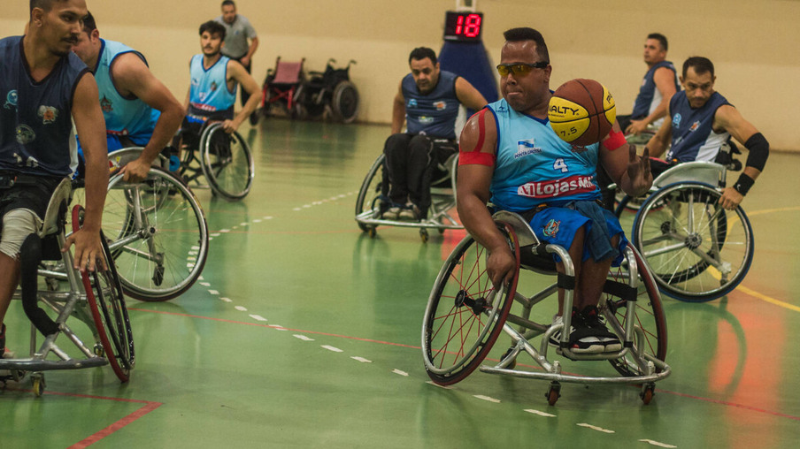 Finais do Basquetebol em cadeira de rodas pelo PARAJAPs 2017