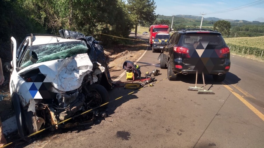 Polícia Rodoviária Federal atende acidente com morte na BR 158 em Laranjeiras do Sul