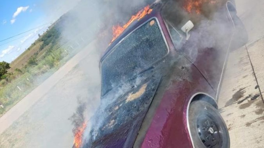 Rondonense tinha acabado de comprar carro que pegou fogo na BR-163