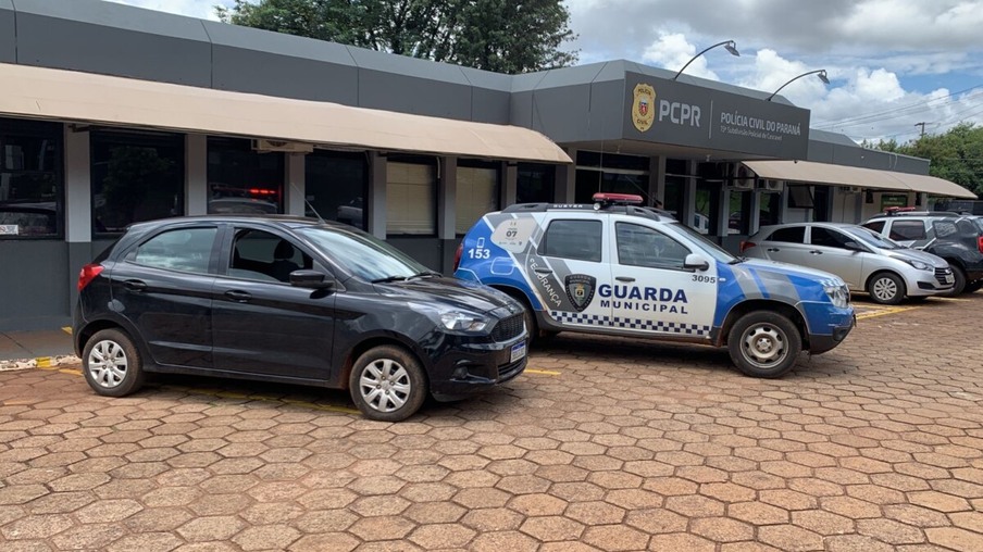 Duas pessoas foram detidas pela GM no Bairro Periolo com veículo roubado em Nova Laranjeiras