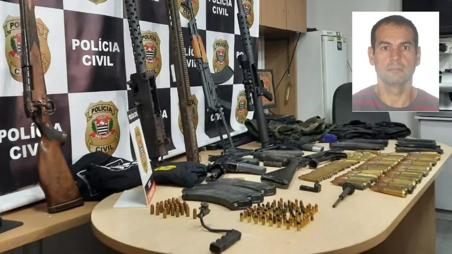 Polícia identifica dono de armas encontradas no interior de SP que podem ter sido usadas em ataque em Guarapuava