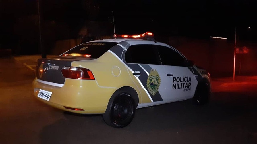 Casal é detido pela PM por embriaguez ao volante na Rua Paraná