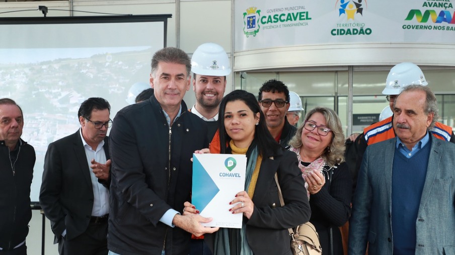 Cohavel regulariza 110 imóveis na região norte de Cascavel