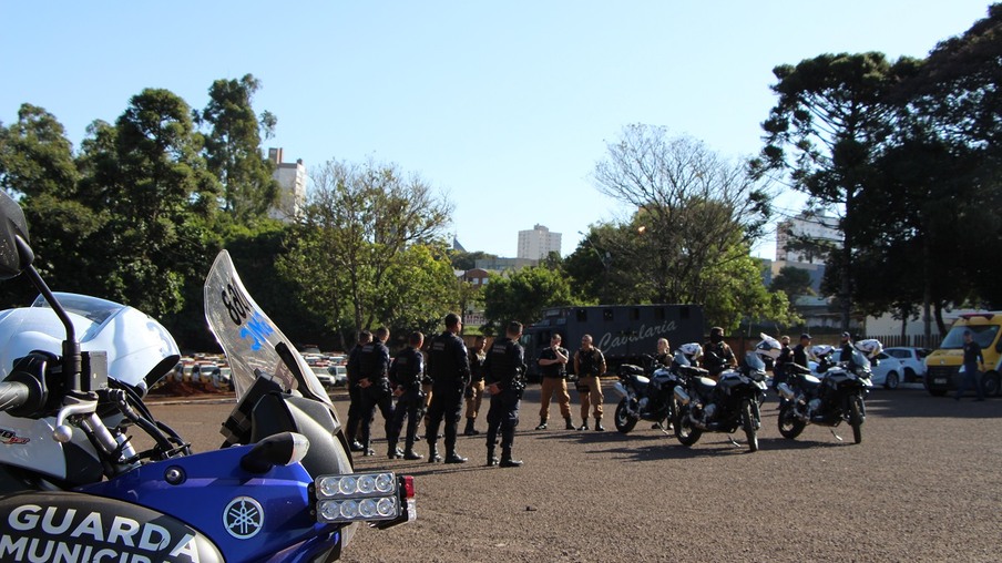 Rocam capacita agentes da Guarda Municipal para abordagens com motos
