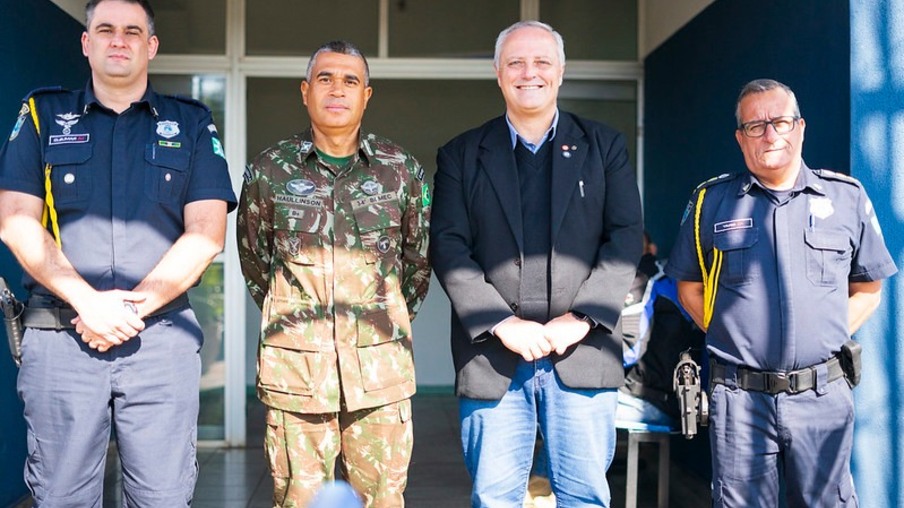 Guarda Municipal e Exército fortalecem parceria em iniciativas conjuntas em Foz