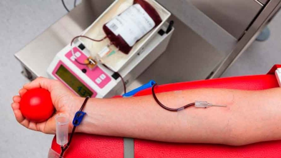 Saúde incentiva doação de sangue antes de receber vacina contra a covid-19