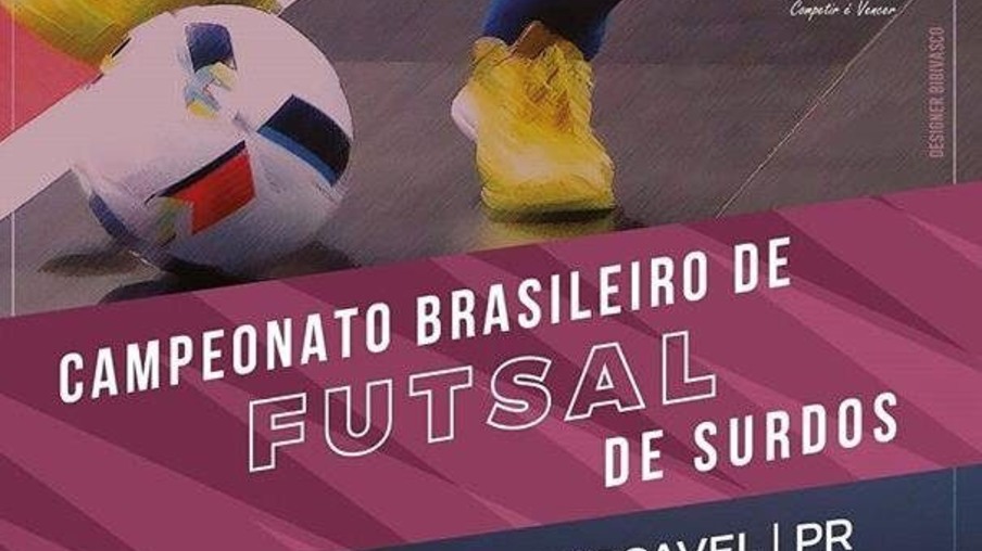 Cascavel sedia neste fim de semana o Campeonato Brasileiro de Futsal de Surdos