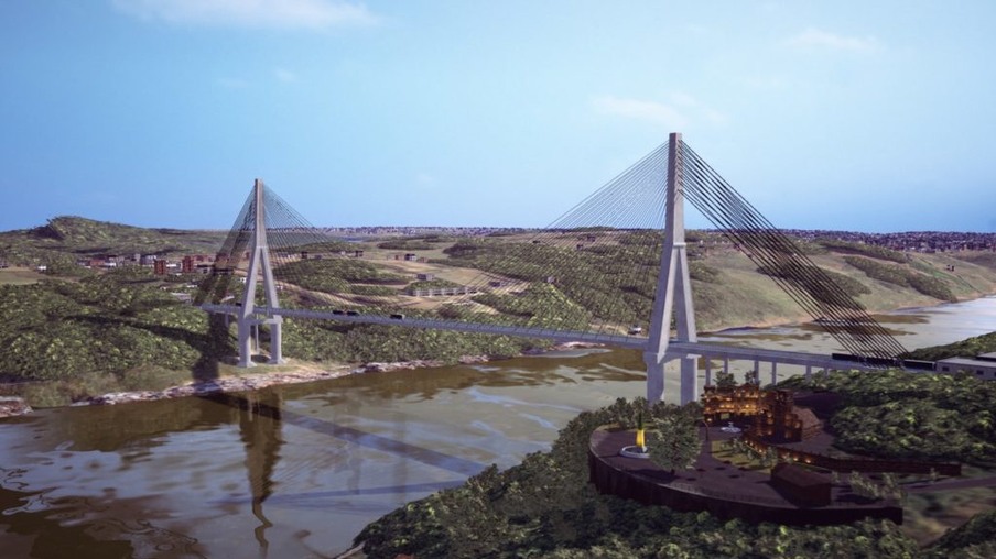 Começa a construção da segunda ponte entre Brasil e Paraguai