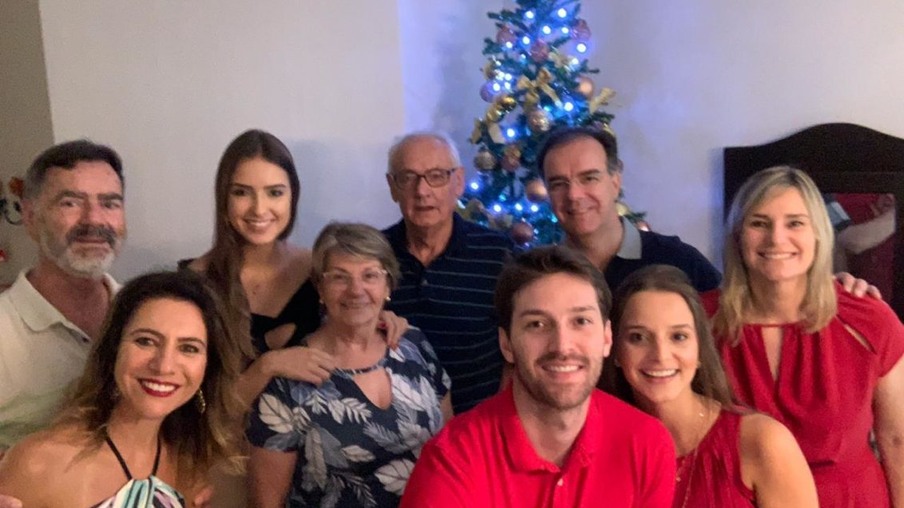 Família reunida para comemoração do Natal de 2018- Foto: Arquivo de família 