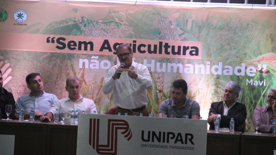 Evento realizado nessa sexta-feira reuniu mais de 350 produtores rurais e líderes regionais/ FOTO: FÁBIO DONEGÁ
