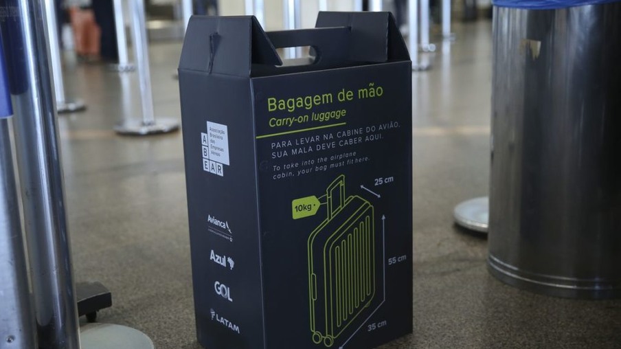 Mudanças nas regras para despachar bagagens já valem em Congonhas