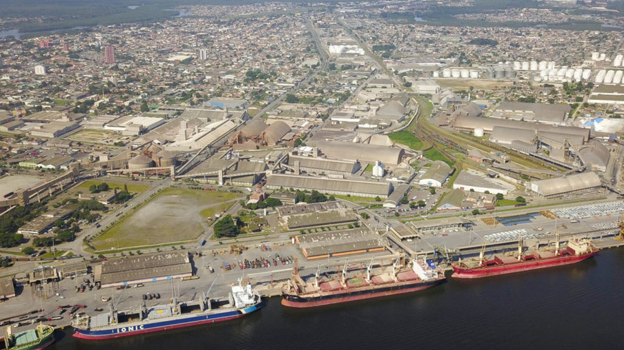 Porto de Paranaguá. Foto: José Fernando Ogura/ANPr