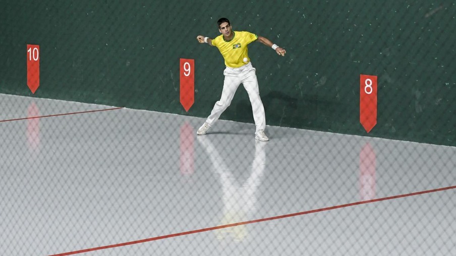 Brasil tenta medalha na desconhecida pelota basca