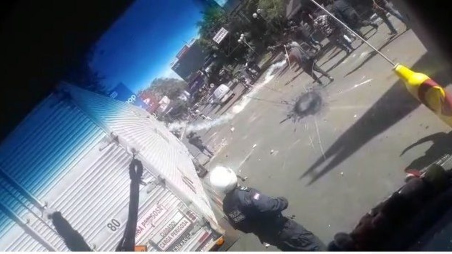 Tensão em Cidade do Leste; protesto termina em confronto armado; bombas e tiros são disparados