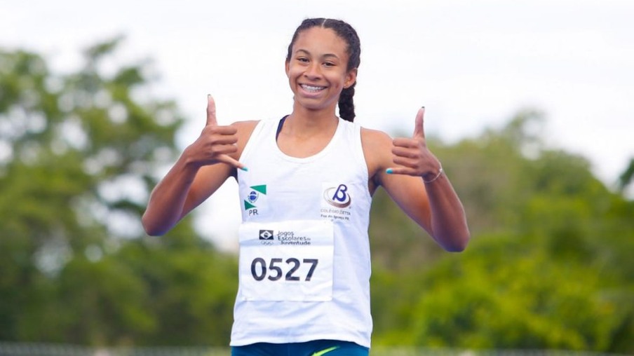 Érica Barbosa foi ouro nos 200m, nos 400m e no revezamento 4x400m
Crédito: William Lucas/COB
