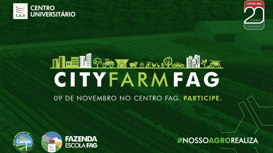 City Farm Centro FAG traz novidades do agronegócio neste sábado (09)